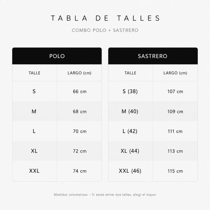 Pack Sastrero + Polo — 2x1